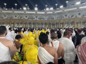 MEKKE (AA) – Hac ibadetini yerine getirmek üzere kutsal topraklarda