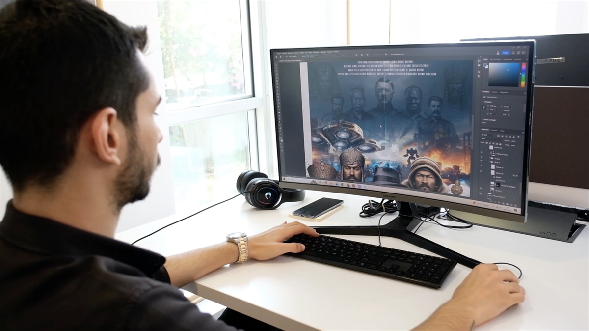Yapay zeka ile üretilen yerli sinema filminde milli teknolojiler başrolde
