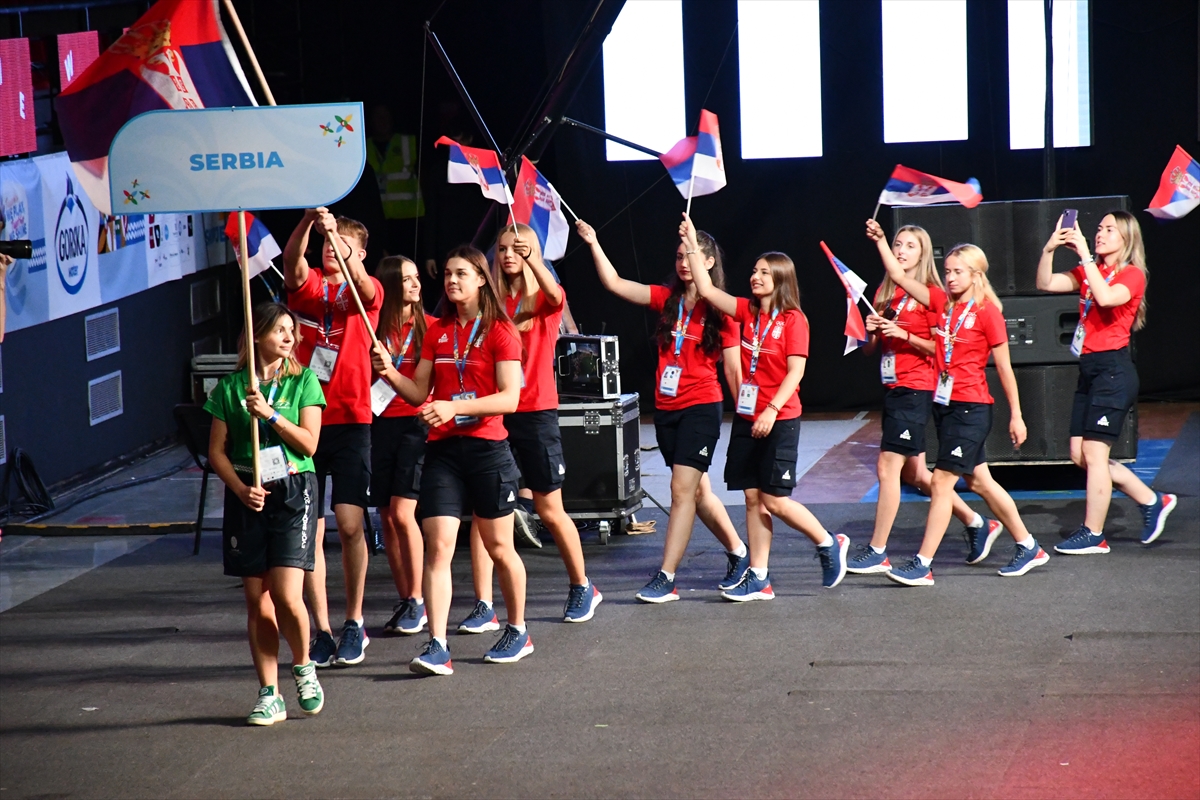 “2025 Avrupa Gençlik Olimpik Yaz Festivali” Kuzey Makedonya'da başladı