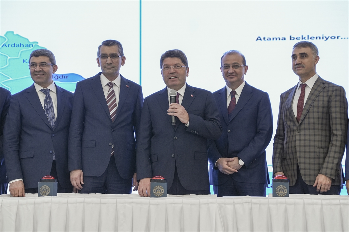 Adalet Bakanı Tunç, İcra Müdür ve İcra Müdür Yardımcılığı Kura Töreni'nde konuştu: