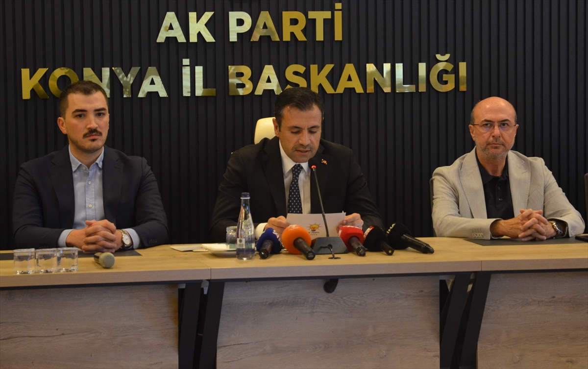 AK Parti Konya İl Başkanlığından “Terörsüz Türkiye” sürecine ilişkin açıklama: