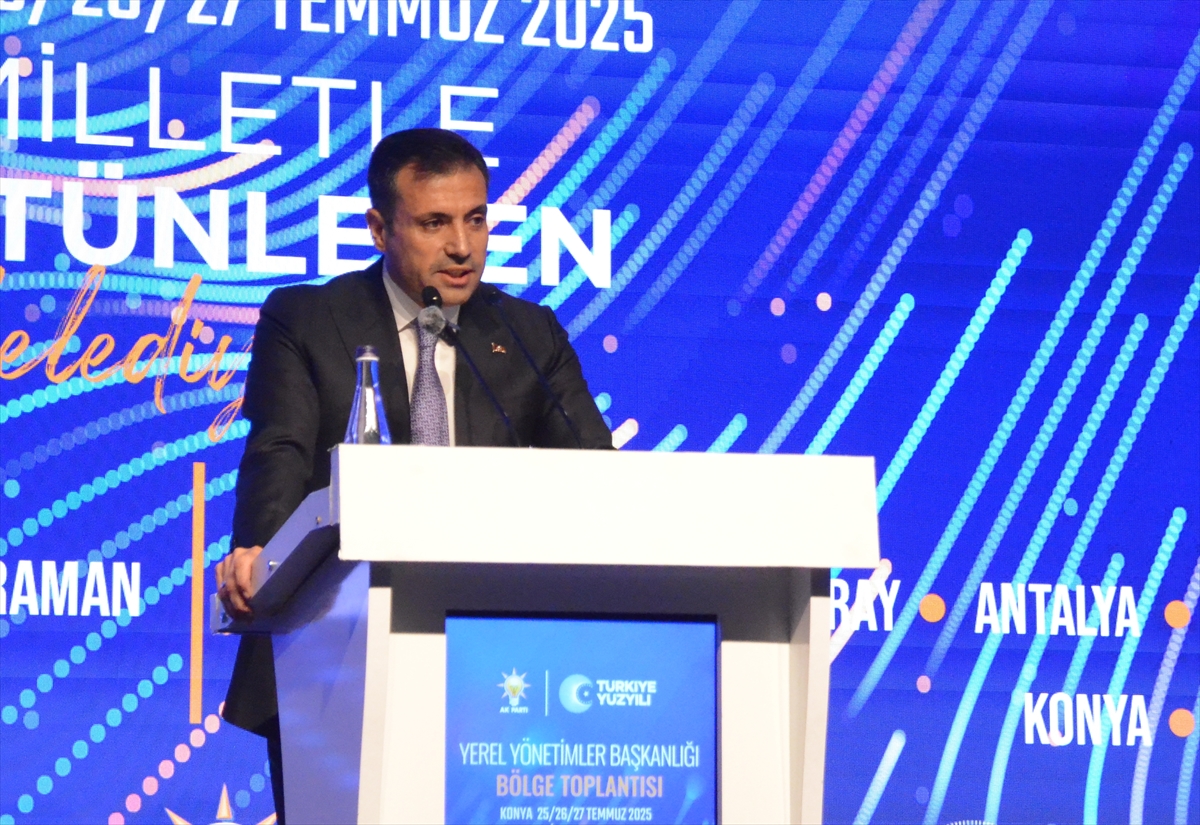 AK Parti Yerel Yönetimler Bölge Toplantısı Konya'da yapıldı