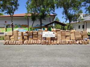 AKSARAY (AA) – Aksaray'da bir kargo şirketinin araçlarında bulunan 9