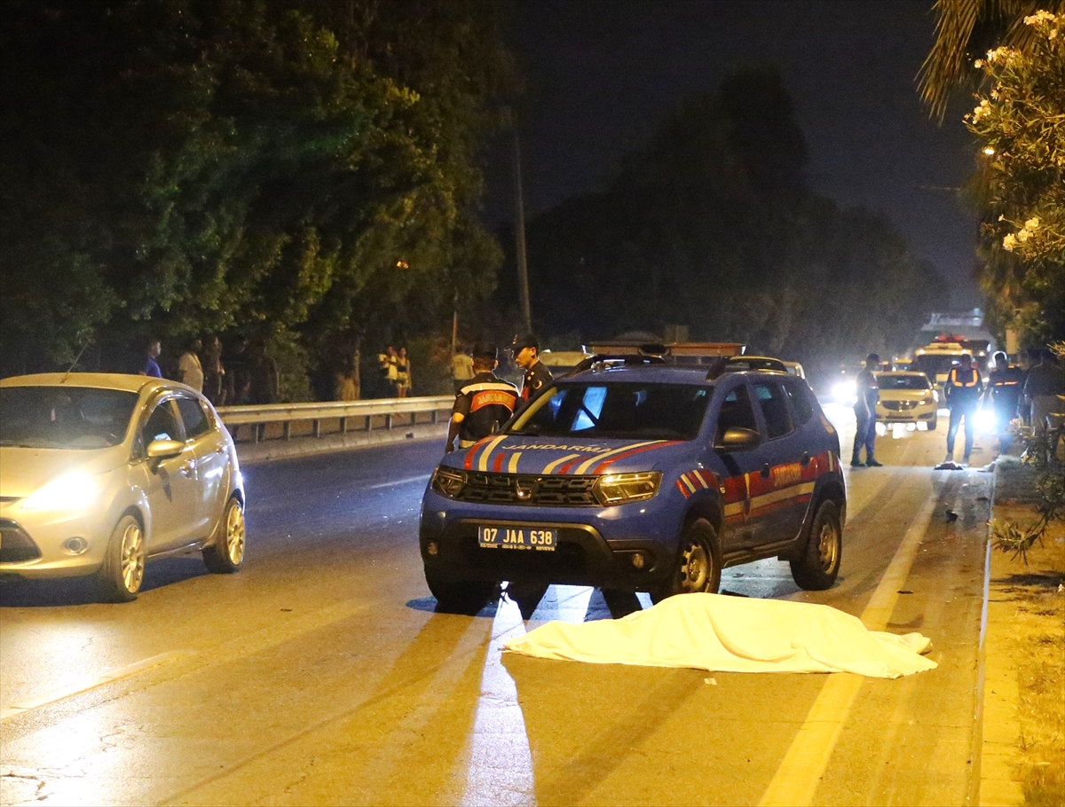 Alanya'da otomobilin çarptığı yaya öldü