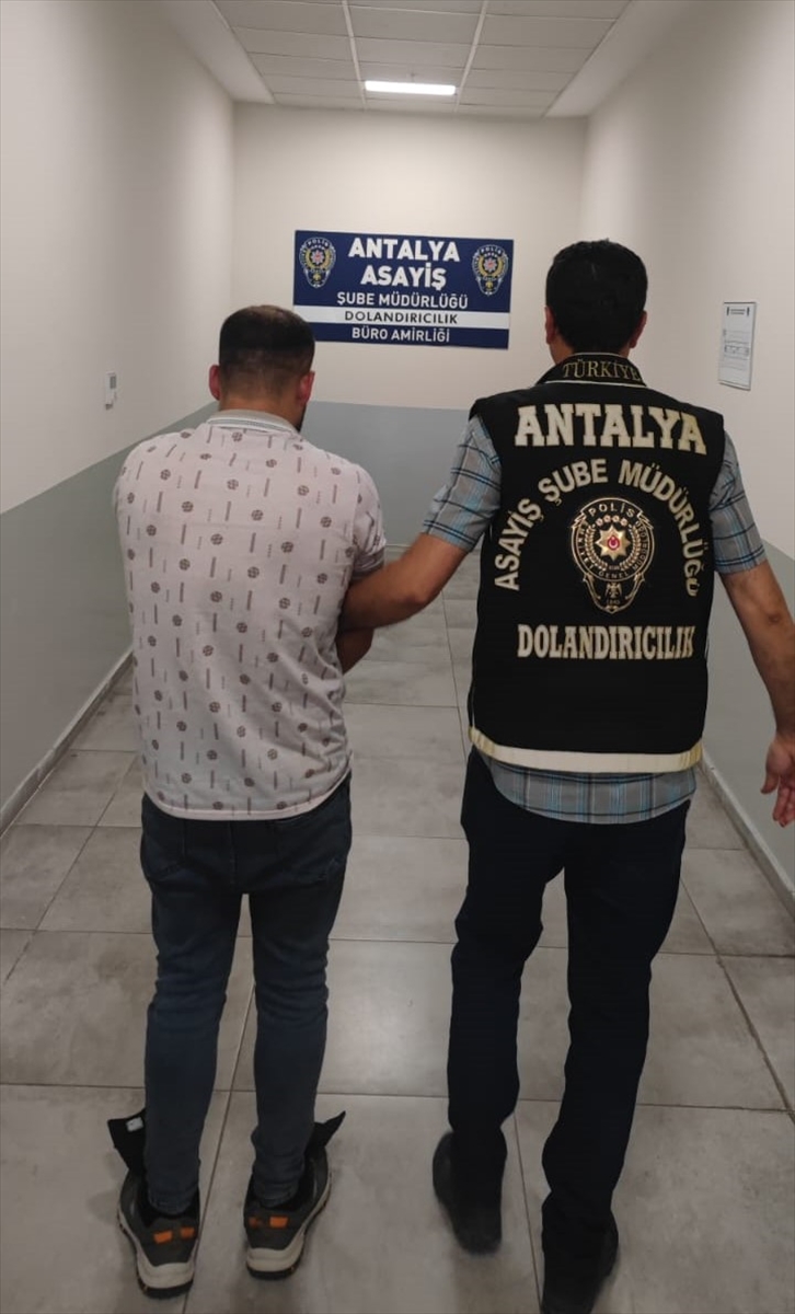 Antalya'da dolandırıcılık zanlısı tutuklandı