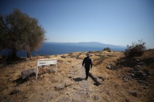 ÇANAKKALE (AA) – BURAK AKAY – Çanakkale'nin Ayvacık ilçesi Behramkale