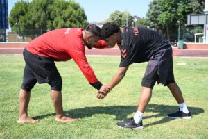 EDİRNE (AA) – 664.Tarihi Kırkpınar Yağlı Güreşleri'nde teşvik 2 boyunda