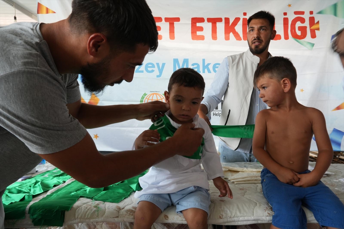 Avrupa Yetim Eli'nden Kuzey Makedonya'da sünnet organizasyonu