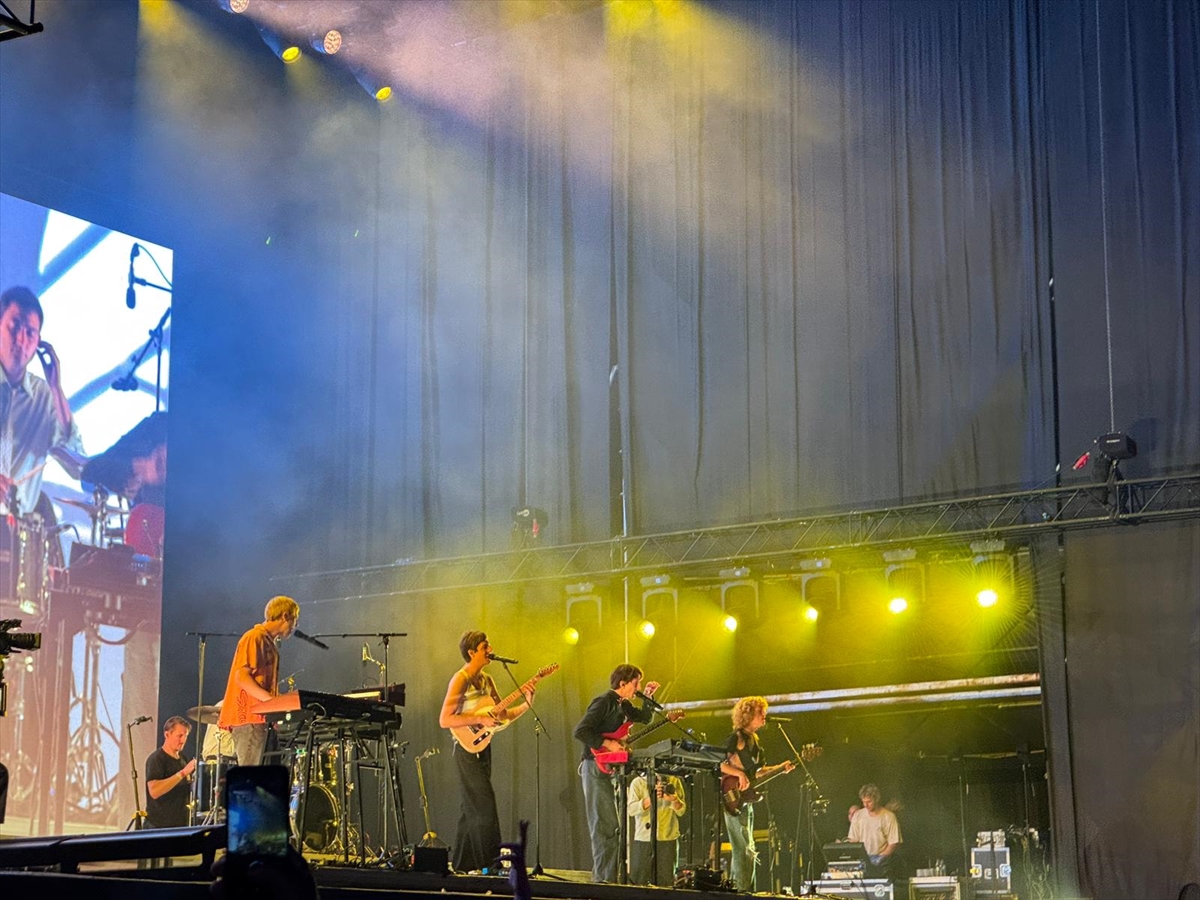 Avustralyalı müzik grubu Parcels, İstanbul'da müzikseverlerle buluştu