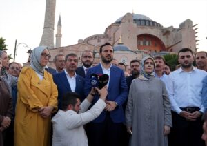 İSTANBUL (AA) – AK Parti İstanbul İl Başkanlığı, Ayasofya-i Kebir