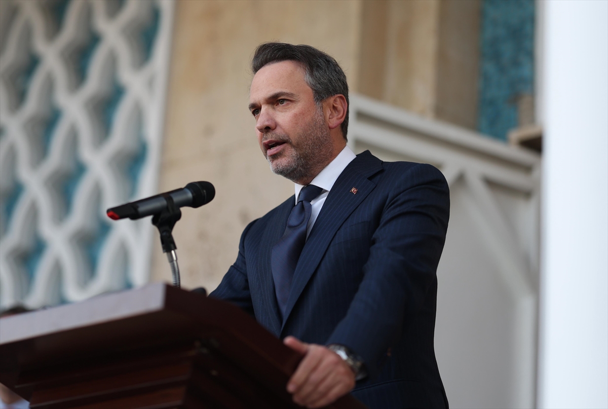 Bakan Bayraktar, Mısır Milli Günü kapsamında düzenlenen resepsiyona katıldı