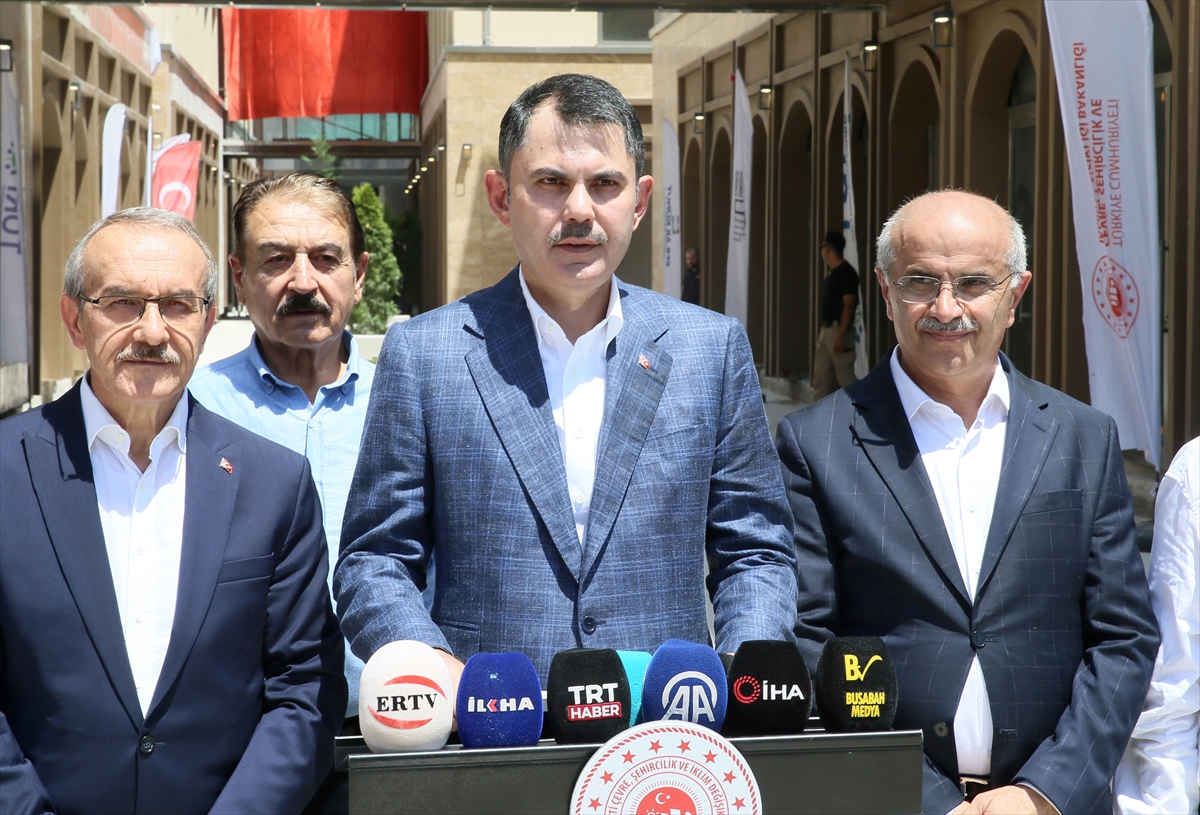 Bakan Kurum, Malatya'da konuştu: