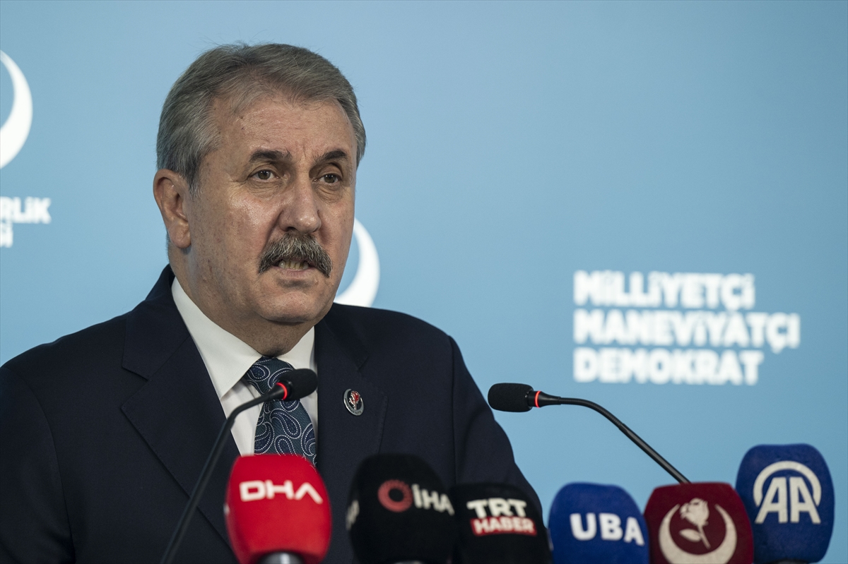 BBP Genel Başkanı Destici, basın toplantısı düzenledi: