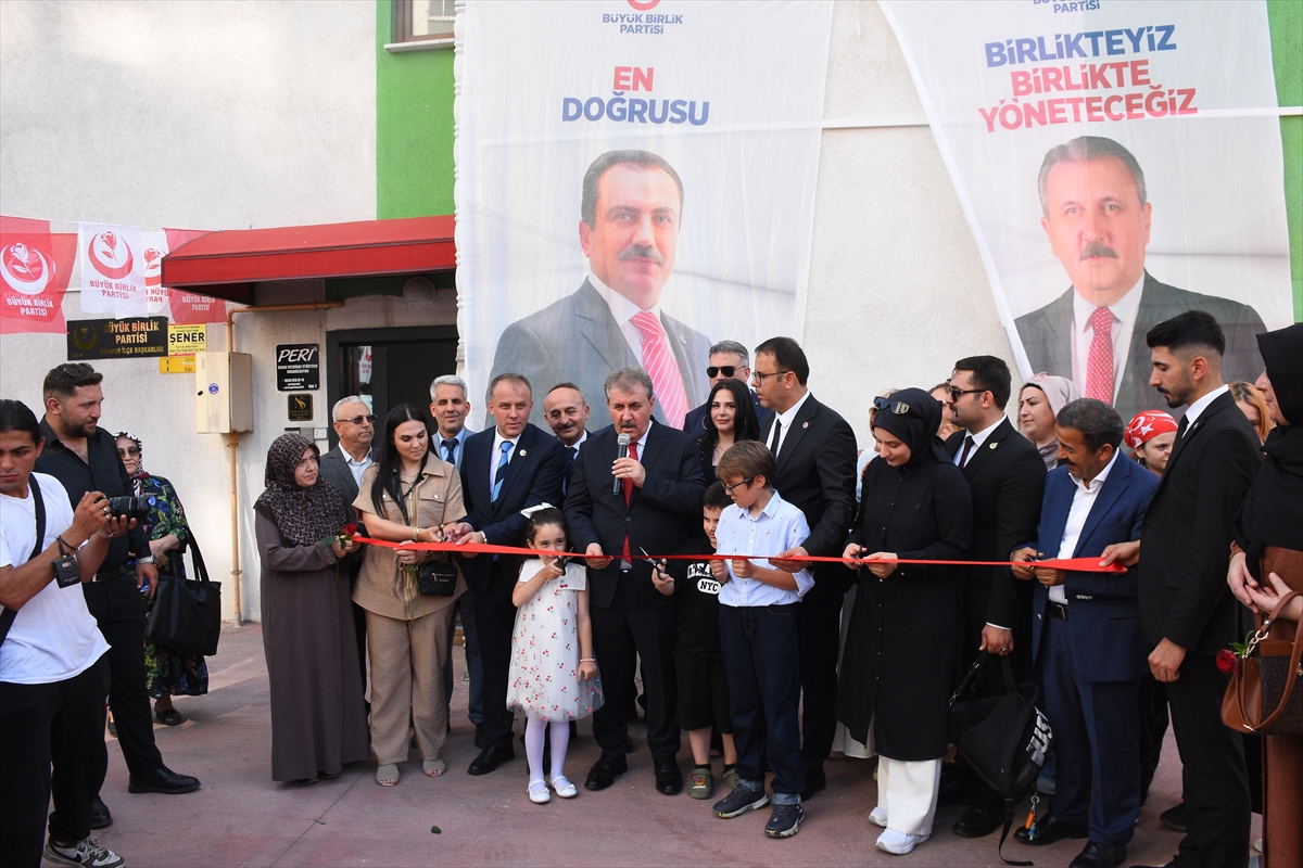 BBP Genel Başkanı Destici, Samsun'da konuştu: