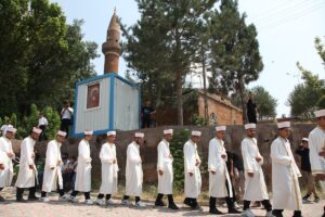 BİTLİS (AA) – Bitlis'in Ahlat ilçesinde hafızlık eğitimini tamamlayan 83