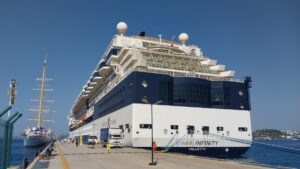 MUĞLA (AA) – Muğla'nın Bodrum ilçesine, "Celebrity Infinity" ve "Star