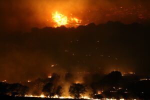 ÇANAKKALE (AA) – Çanakkale'nin Ayvacık ilçesinde çıkan orman yangını kontrol