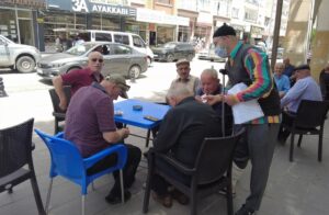 ÇANKIRI (AA) – Çankırı'da dilenci kılığına giren zabıta, vatandaşlardan 10