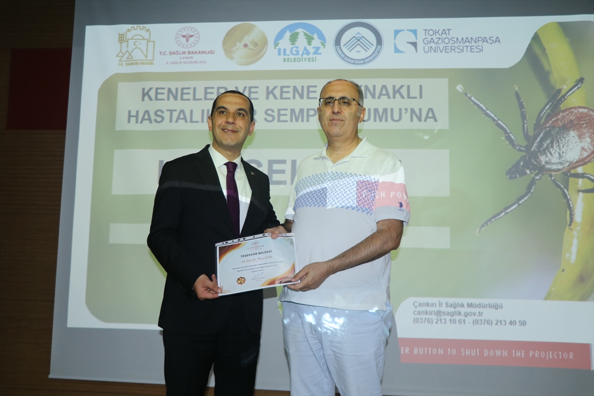 Çankırı'da, “Keneler ve Kene Kaynaklı Hastalıklar Sempozyumu” düzenlendi