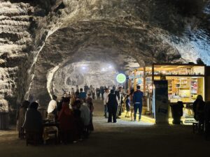 ÇANKIRI (AA) – Çankırı Yer Altı Tuz Şehri, serin havası