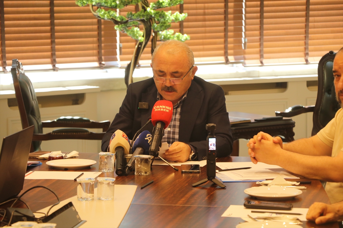 Çankırı'nın içme suyunu karşılayan barajda su hacmi 10,17 milyon metreküpe geriledi