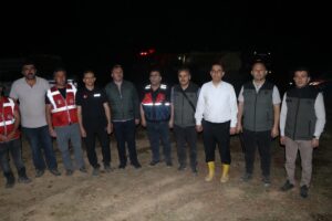 YANGININ KONTROL ALTINA ALINMASI VE VALİ MUSTAFA FIRAT TAŞOLAR'IN AÇIKLAMASI