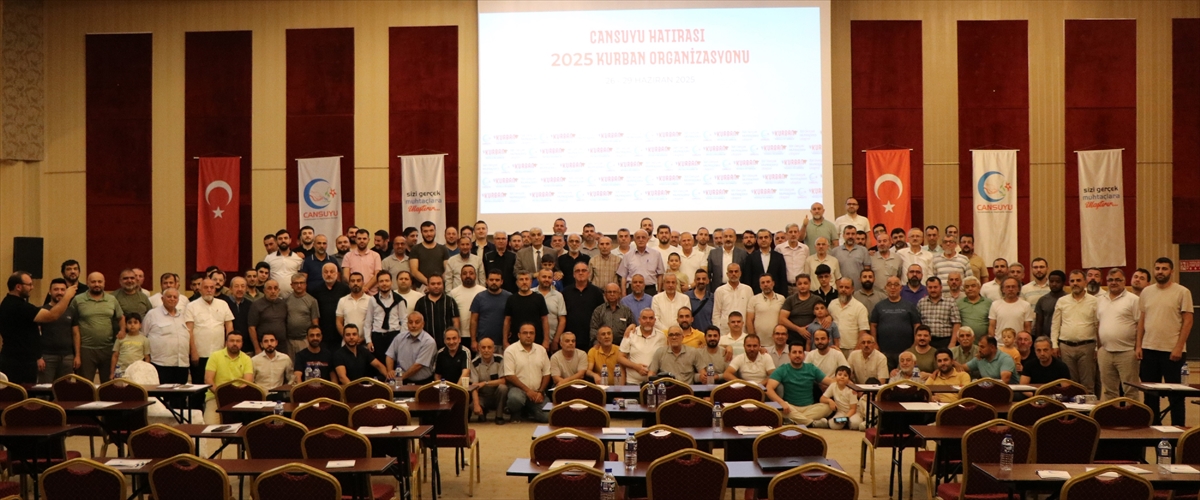 Cansuyu Derneğinin “Değerlendirme ve Eğitim Toplantısı” Ankara'da gerçekleştirildi