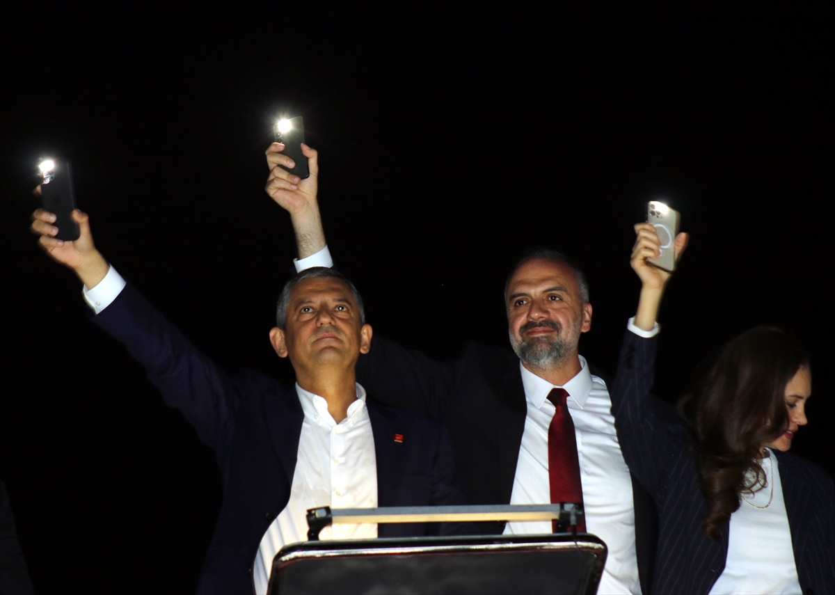 CHP Genel Başkanı Özel, partisinin Amasya mitinginde konuştu: