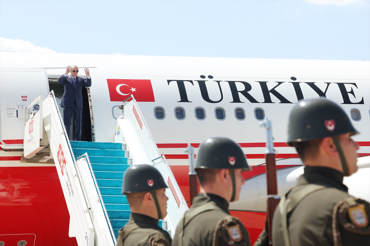 Cumhurbaşkanı Erdoğan, KKTC'ye gitti