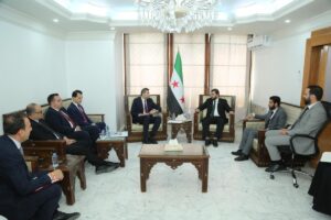 ANKARA (AA) – Cumhurbaşkanlığı İletişim Başkanlığı heyeti, Suriye Enformasyon Bakanlığını