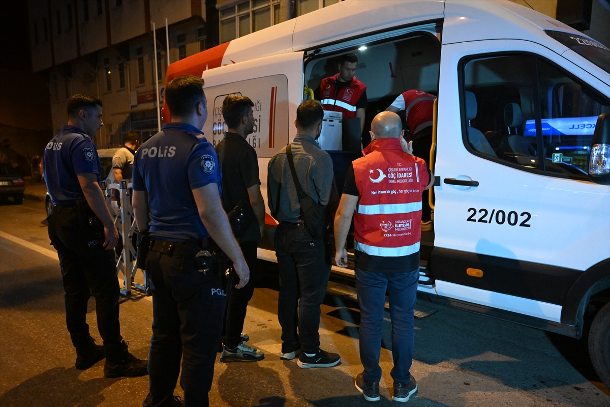Edirne'de 6 düzensiz göçmen yakalandı