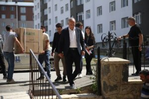 ERZURUM (AA) – Erzurum'da komşular arasında çıkan kavgada hafif yaralanan