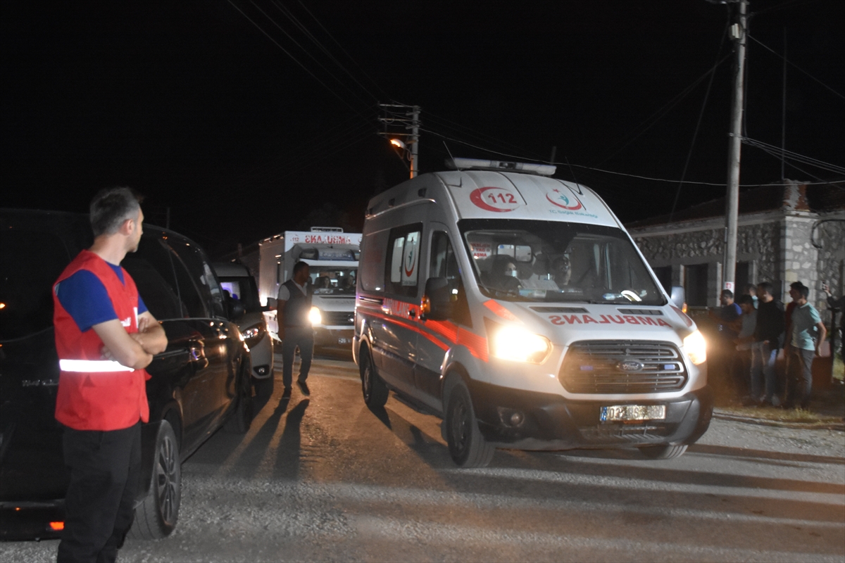 Eskişehir'deki orman yangınında şehit olanların cenazeleri morga kaldırıldı