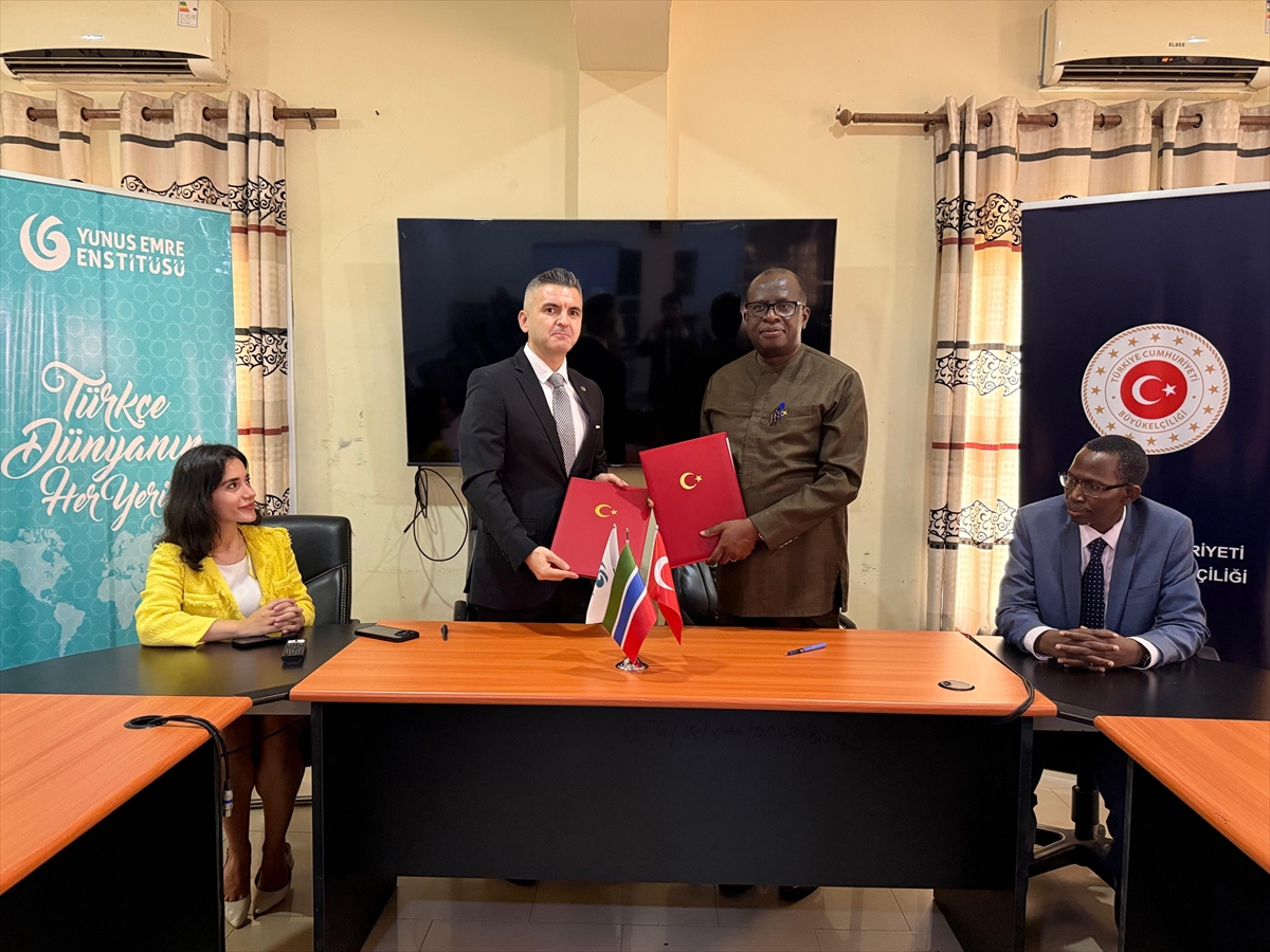 Gambiya Üniversitesi'nde Türkçe dönemi başlıyor