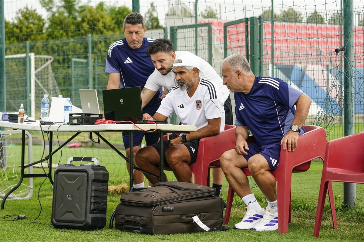 Gaziantep FK'li futbolcular laktat testinden geçti