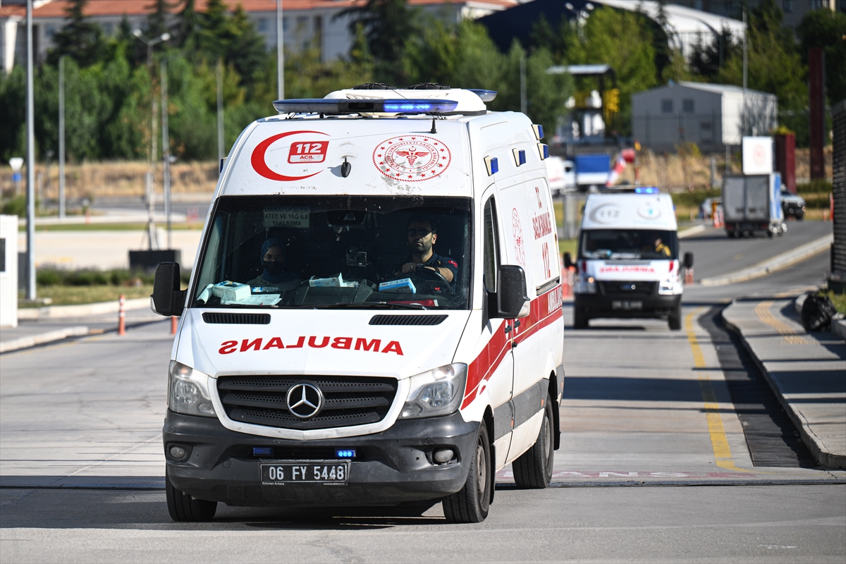 Gazze'den tedavi için Türkiye'ye 4 yaralı getirildi