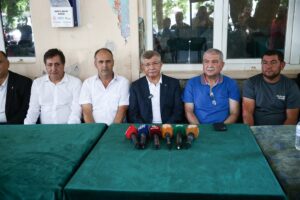 BURSA (AA) – Gelecek Partisi Genel Başkanı Ahmet Davutoğlu, yangından