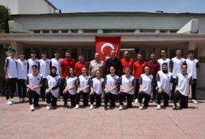 ANKARA (AA) – Türkiye Tekvando Federasyonu Başkanı Bahri Tanrıkulu, 18.