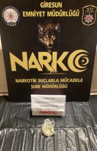 GİRESUN (AA) – Giresun ve ilçeleri ile İstanbul'da düzenlenen uyuşturucu