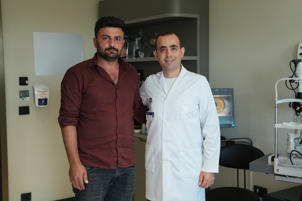 Görme kaybının eşiğindeyken Medipol'de olduğu ameliyatla sağlığına kavuştu