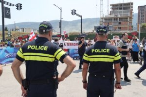 TİFLİS (AA) – Gürcistan'ın başkenti Tiflis'te, Rusya Silahlı Kuvvetleri'nde görevli