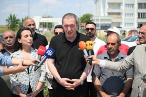 EDİRNE (AA) – DEM Parti Eş Genel Başkanları Tülay Hatimoğulları