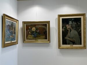 - Ressam İbrahim Çallı'nın 143'üncü doğum gününde düzenlenen sergide, sanatçının