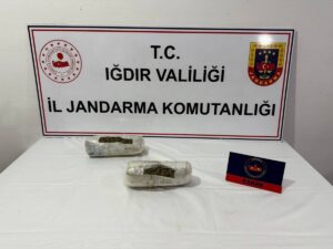 IĞDIR (AA) – Iğdır'daki uyuşturucu operasyonunda 1 şüpheli gözaltına alındı,