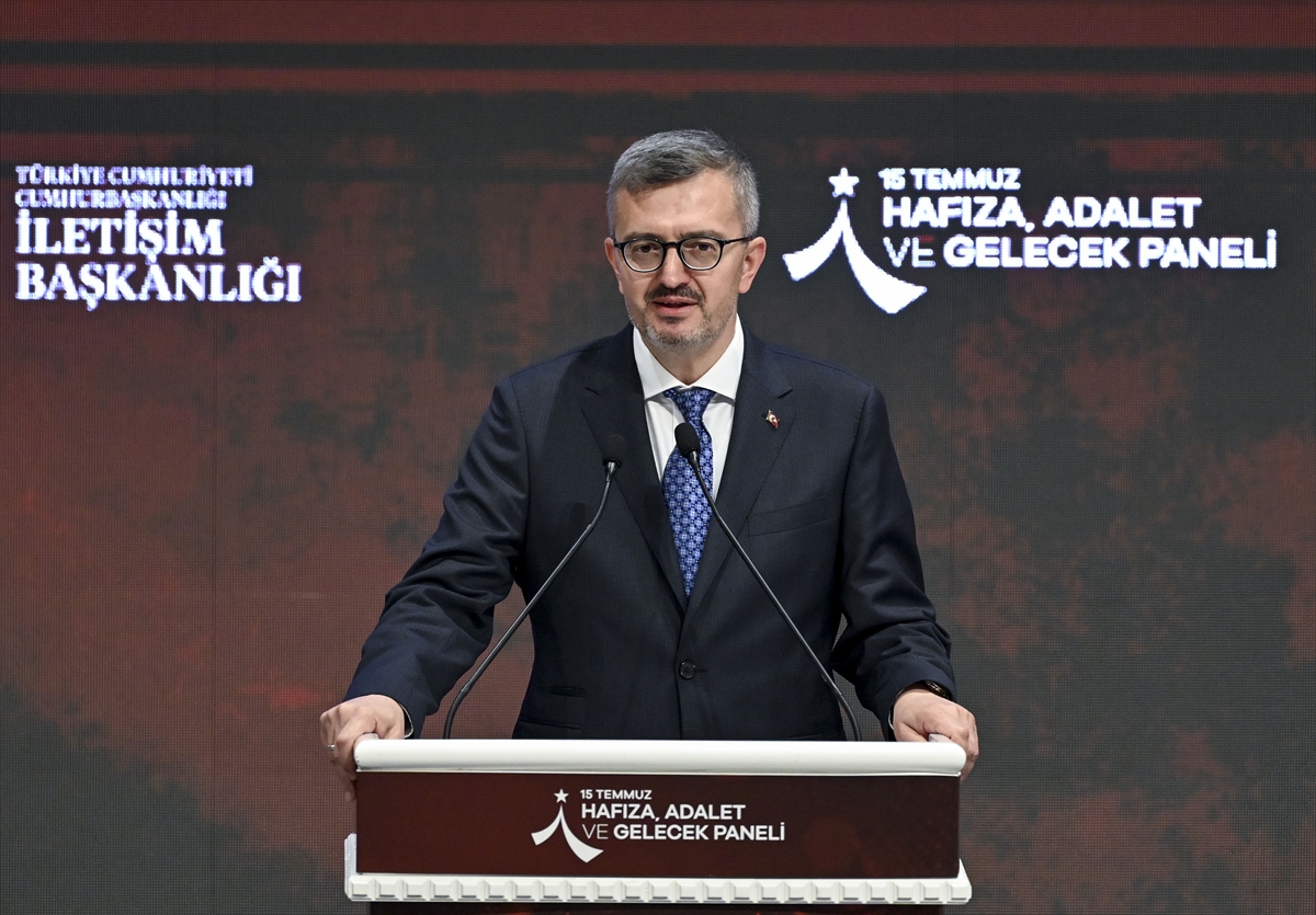 İletişim Başkanı Duran, “15 Temmuz: Hafıza, Adalet ve Gelecek Paneli”nde konuştu: