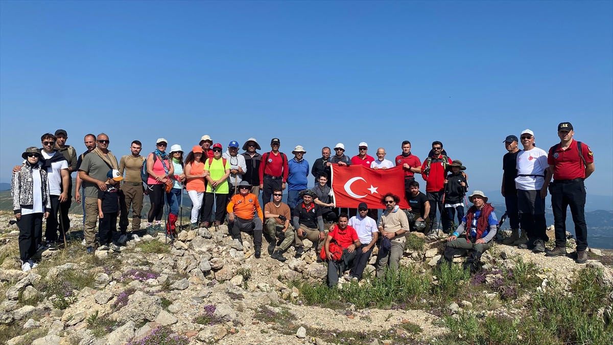 Ilgaz Dağı 15 Temmuz Şehitler ve Milli İrade Tırmanışı yapıldı