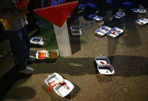 ANKARA (AA) – Ankara Filistin Dayanışma Platformu (ANFİDAP) üyelerince, İsrail'in