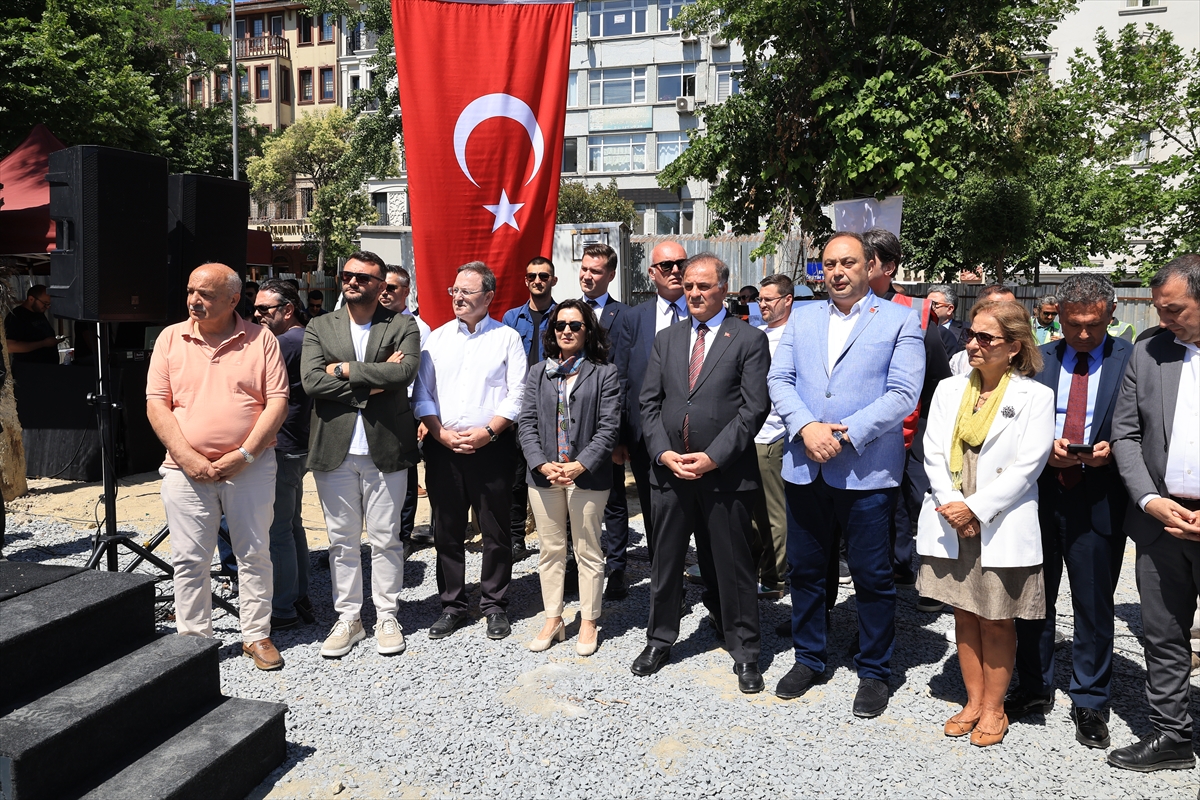 İstanbul'da “Yağmur Suyu Tüneli İnşaatı TBM Çıkış Töreni” yapıldı