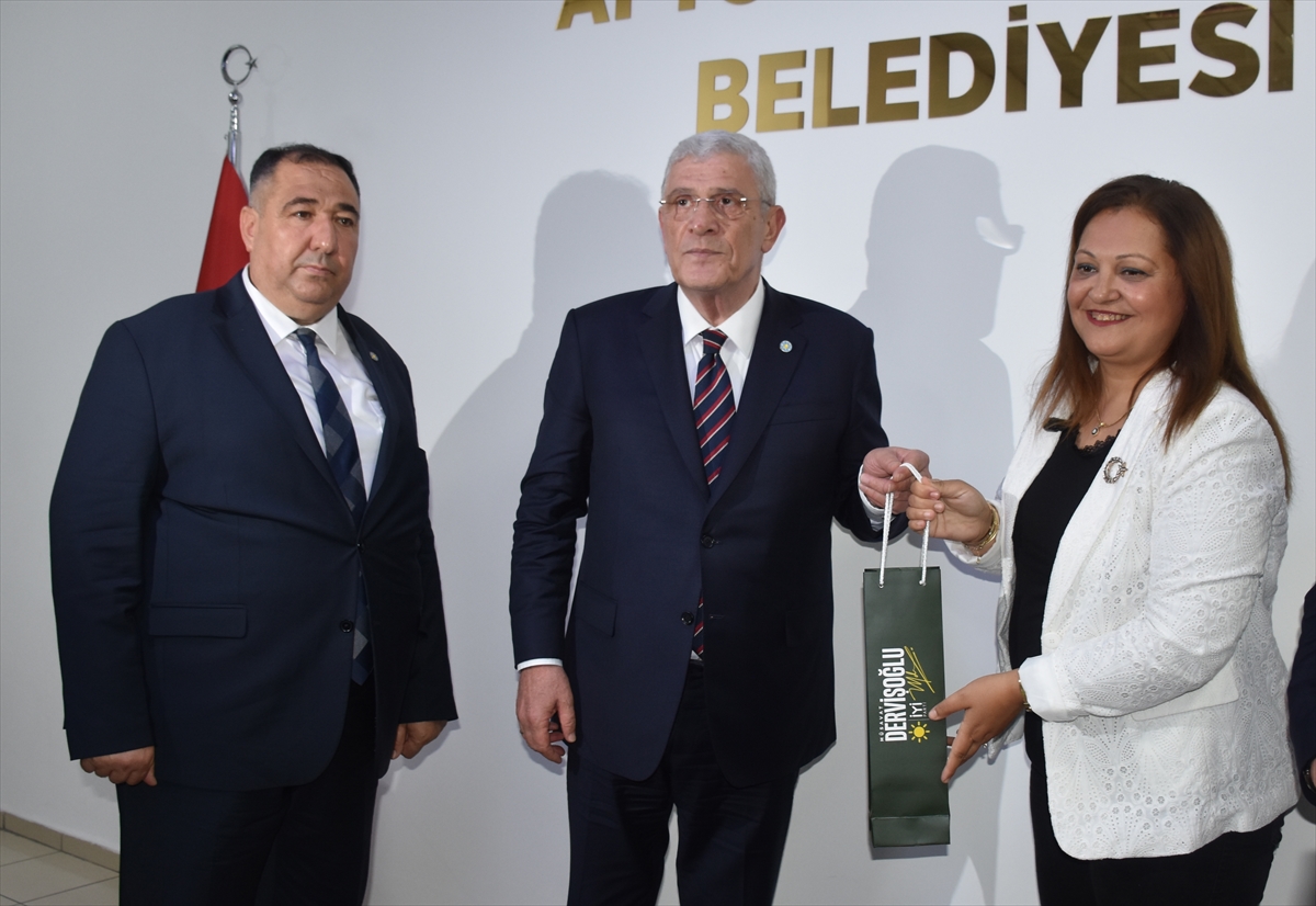 İYİ Parti Genel Başkanı Dervişoğlu, Afyonkarahisar'da ziyaretlerde bulundu