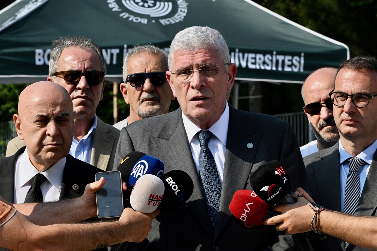 İYİ Parti Genel Başkanı Dervişoğlu, Bolu'daki otel yangını davasının duruşmasına katıldı